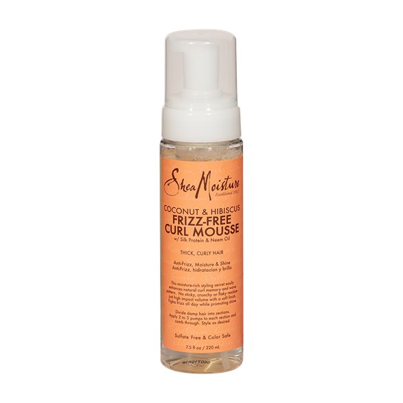 Shea Moisture Coconut & Hibiscus Frizz-Free Curl Mousse
