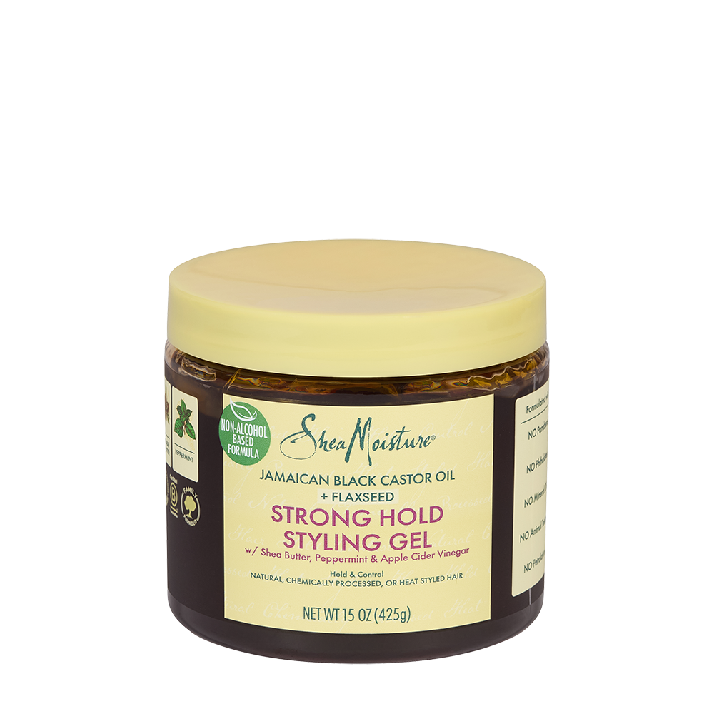Shea Moisture Jamaican Black Castor Oil + Flaxseed Strong Hold Styling Gel