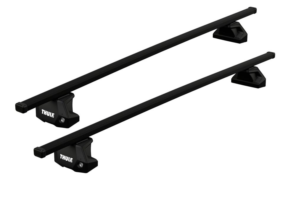 Thule SquareBar EVO Mazda MX-30 5-dr SUV 2020- integrerad reling / fixpoint fäste