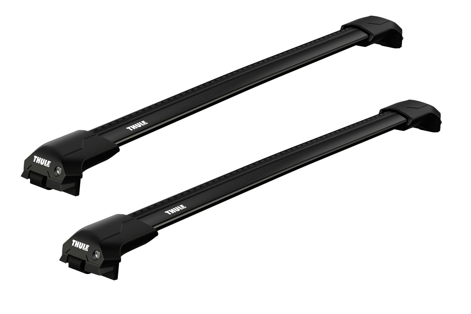 Thule WingBar Edge Black Volkswagen Tiguan 5-dr SUV 2007-2016 rails / reling