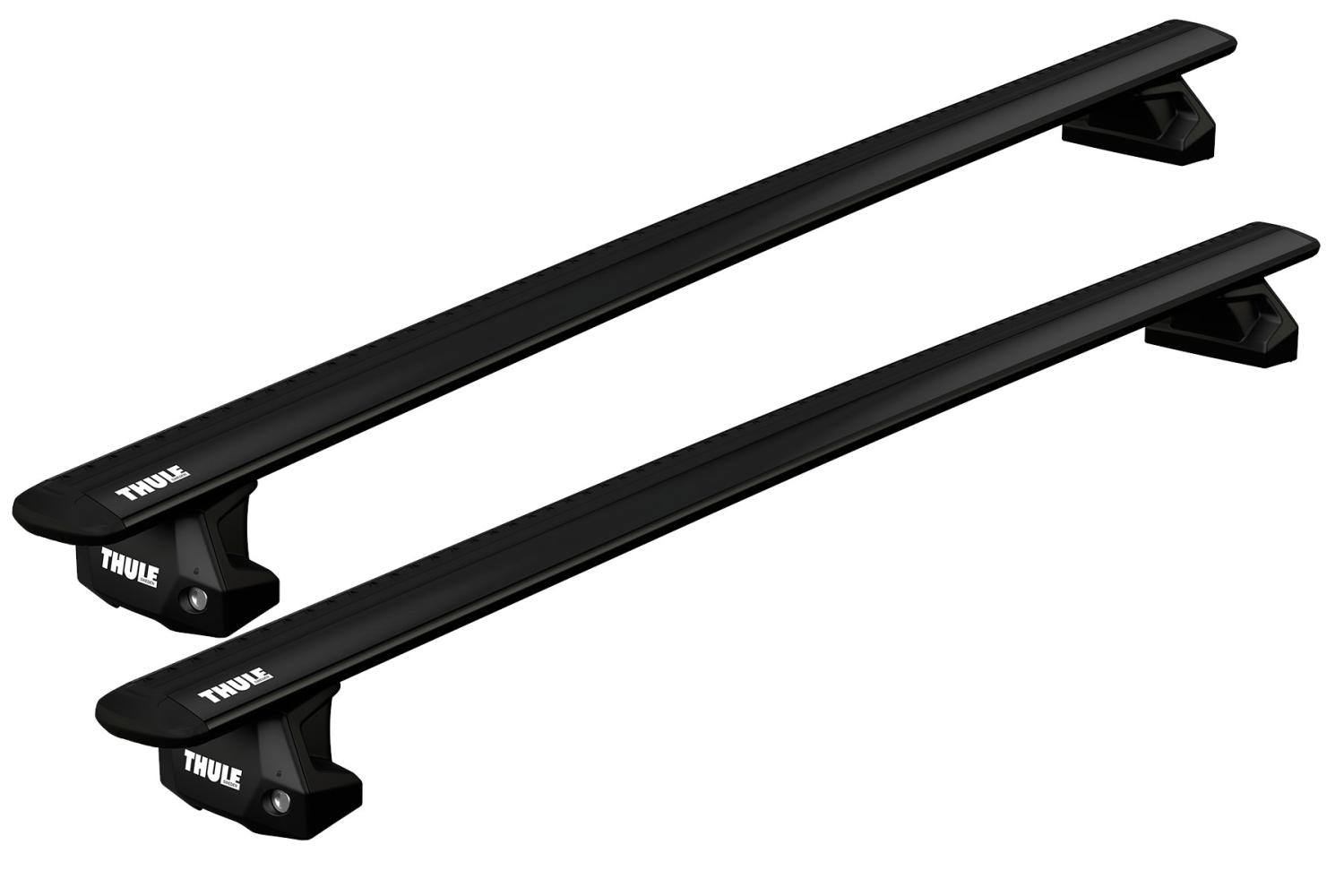 Thule WingBar EVO Black BMW 1 serie 3-dr Hatchback 2007- fixpoint fäste