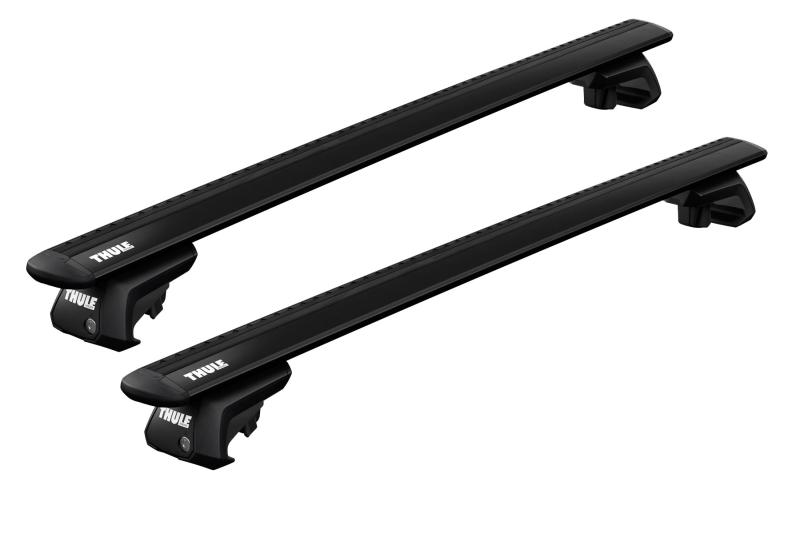 Thule WingBar EVO Black Mercedes Benz GLK 5-dr SUV 2008-2015 rails / reling - Takräcke / Lasthållare