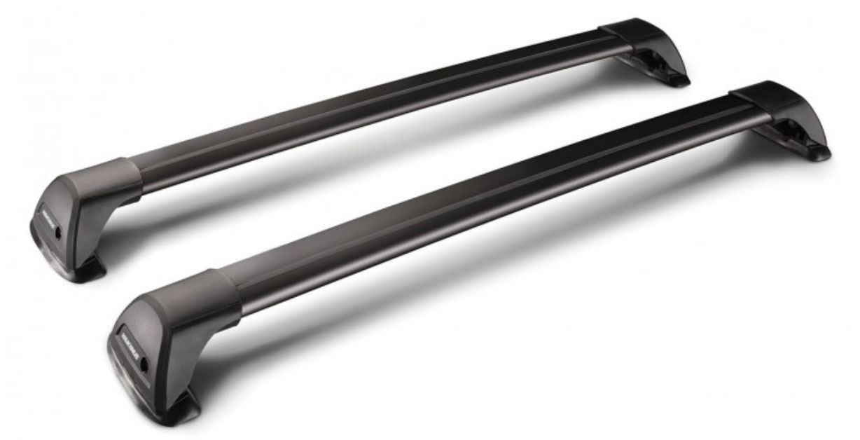 Yakima Flushbar Black BMW X4 5-dr SUV 2019- integrerad reling / flush rails