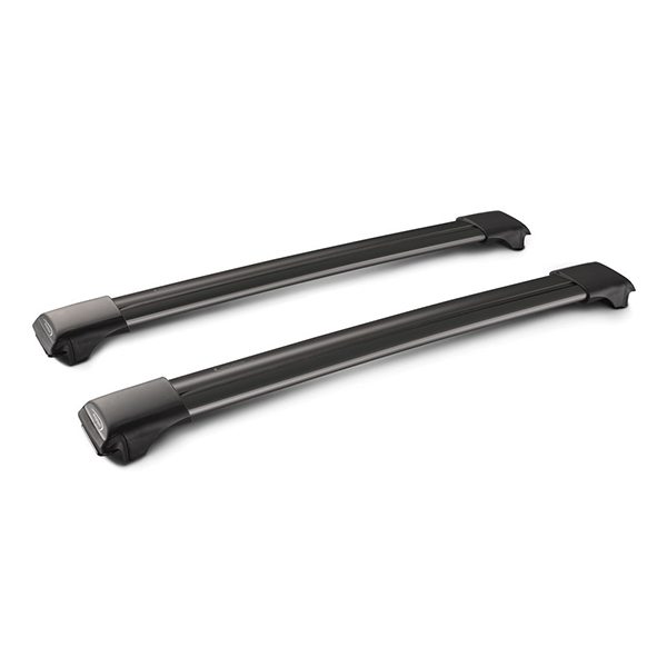 Yakima Railbar Black Nissan Qashqai 5-dr SUV 2014-2021 rails / reling - Takräcke / Lasthållare