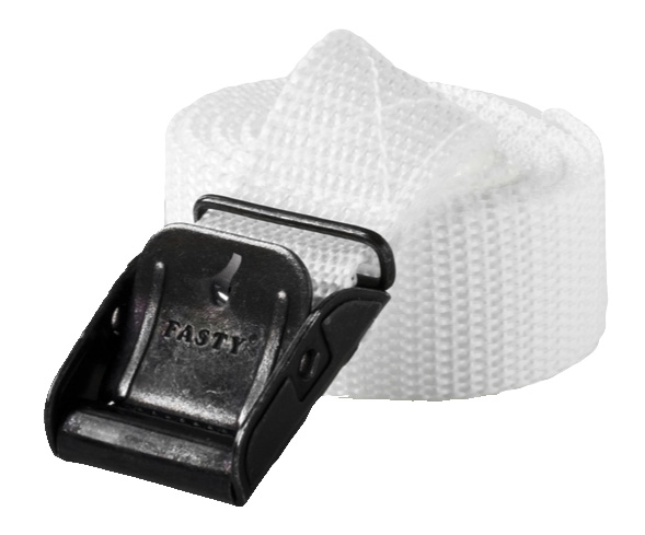 Spännband Fasty 1 meter 400 kg vit - 2-pack