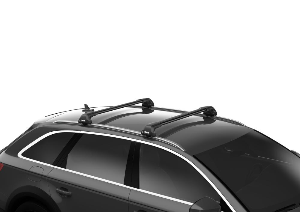Thule WingBar Edge Black Ford Kuga 5-dr SUV 2020- integrerad reling / flush rails