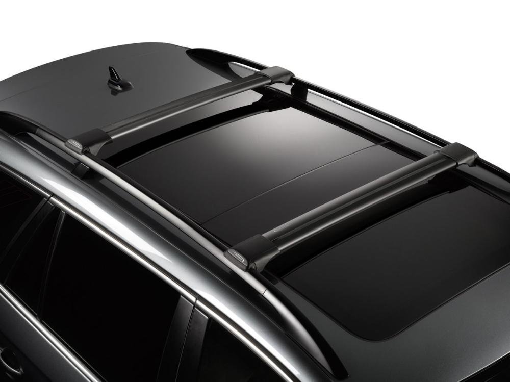 Yakima Railbar Black Mercedes Benz GLK 5-dr SUV 2008-2015 rails / reling