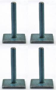 takbox.se T-spårsskruv M8 - 4-pack