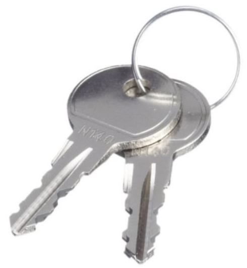 Nycklar MFT BackCarrier 3-siffrigt