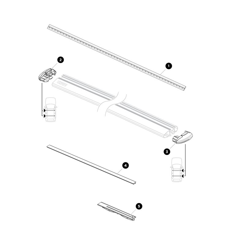 1. Quick Access Interface 2 pcs