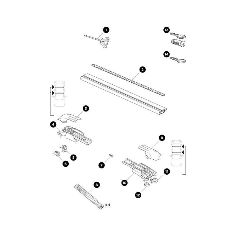 3. Edge Rail Endcap, Right