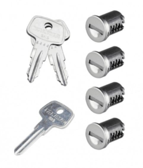 Yakima/Whispbar Same Key System SKS 4-pack
