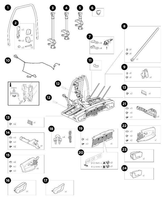 20. Replacement Clips