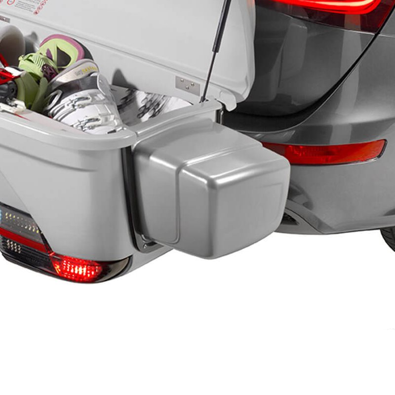 MFT BackBox Skidinsatser Silver - 2-pack - MFT Bakbox - Aerodynamisk - Dragkrok