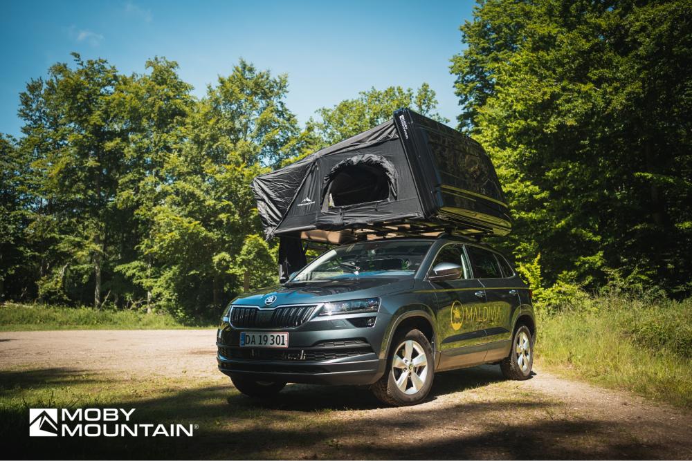 Taktält Moby Mountain Peak XXL 4 personers Thunder Black