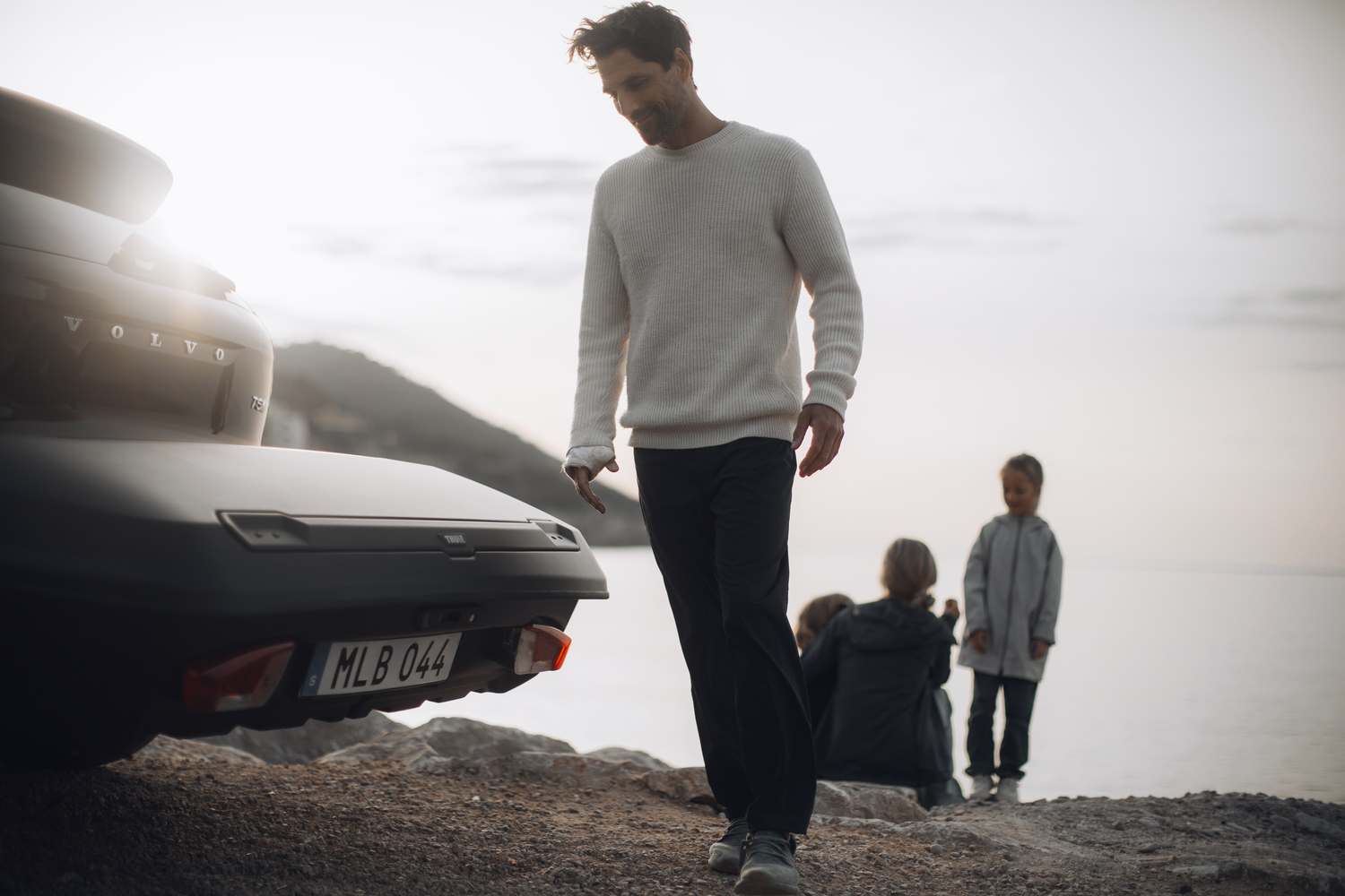 Extra registreringsskylt till bakbox och cykelhållare från Transportstyrelsen