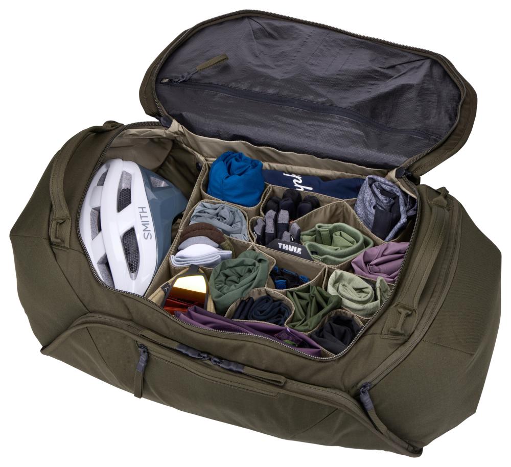 Thule RoundTrip Duffelväska för cykelutrustning Deep Khaki