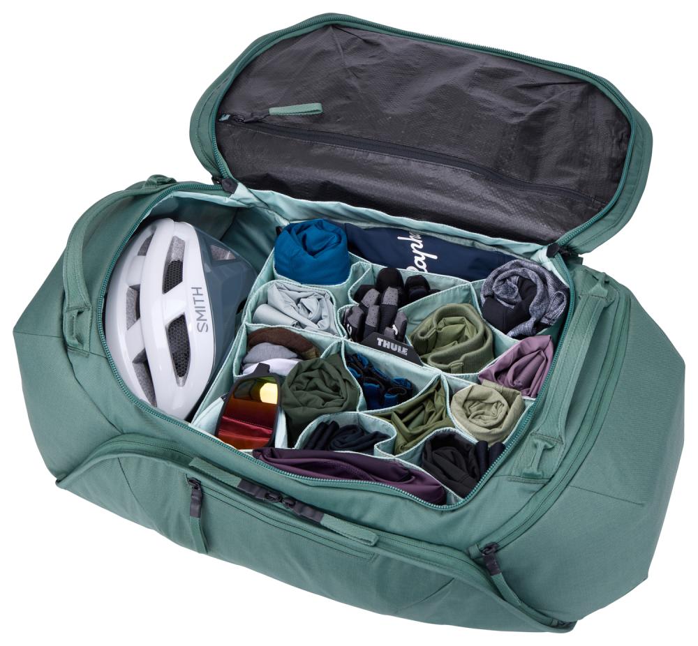 Thule RoundTrip Duffelväska för cykelutrustning Hazy Green