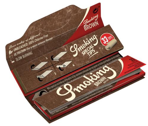 Smoking KS +Tips Brown 24-p