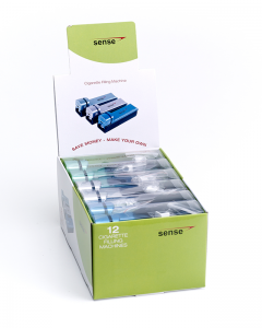 Hylsmaskin Plast Sense "Metallic 12-p