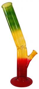 Glasbong 37cm (5mm) ICE Böjd 9006