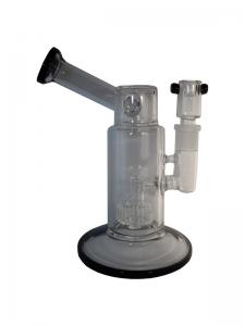 Glasbong "Svart" 22cm ICE (7 mm glas)