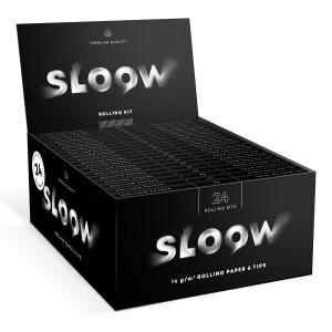 Sloow KS +Tips Rolling Kit Black 24-p *