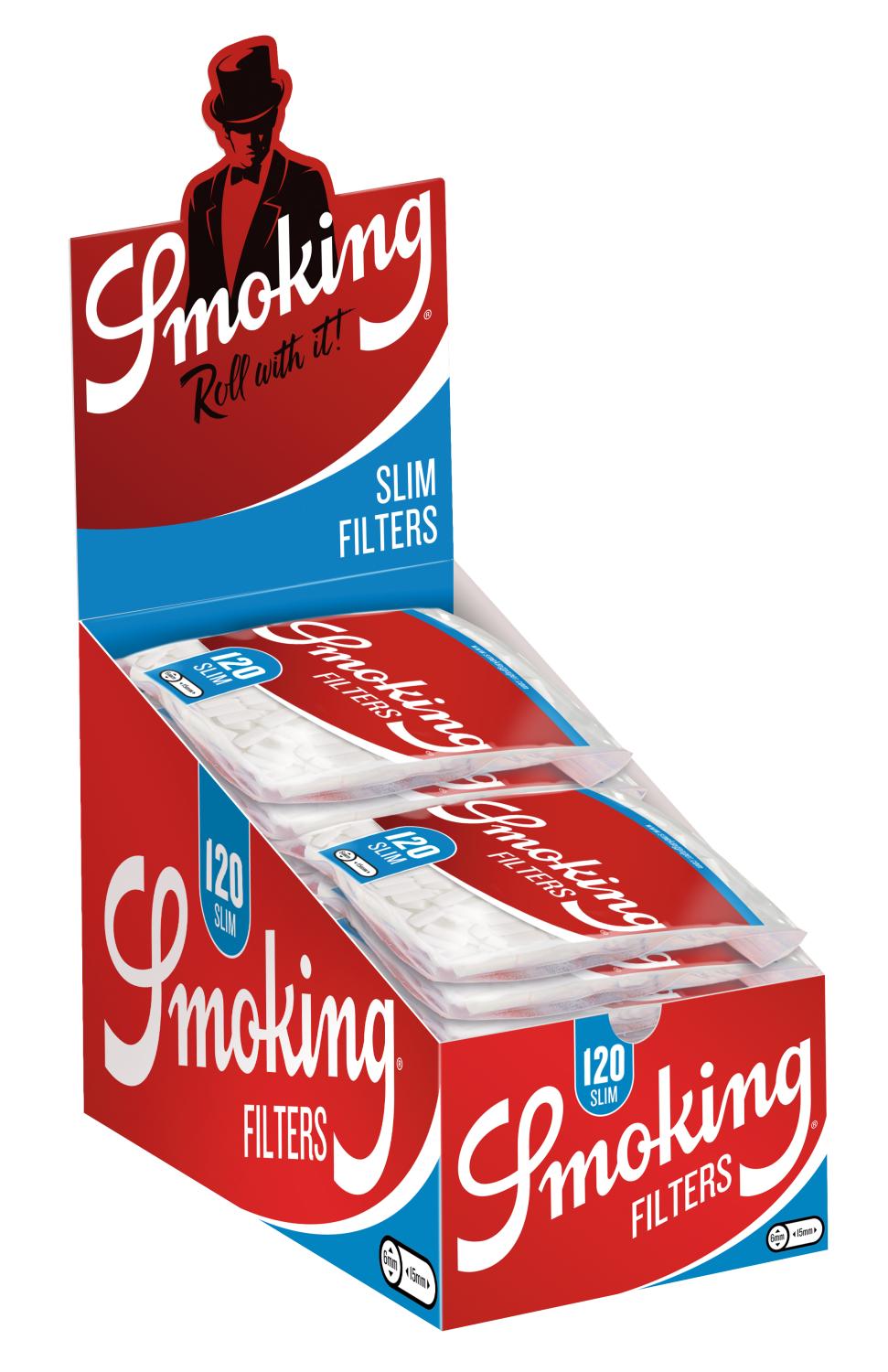 Filter Smoking Slim 120st 30-p