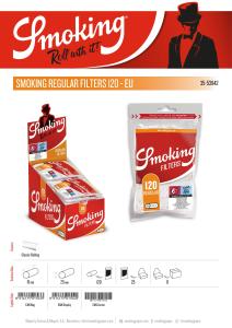 Filter Smoking Regular 120st 25-p