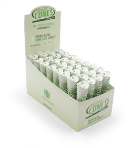 Cones Green Glow KS 3pack 32-p