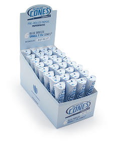 Cones Blue Breeze Small 1 1/4 6pack 32-p