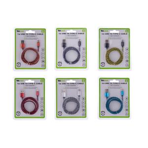 Tekmee Cable 1m Nylon (USB - USB-C)