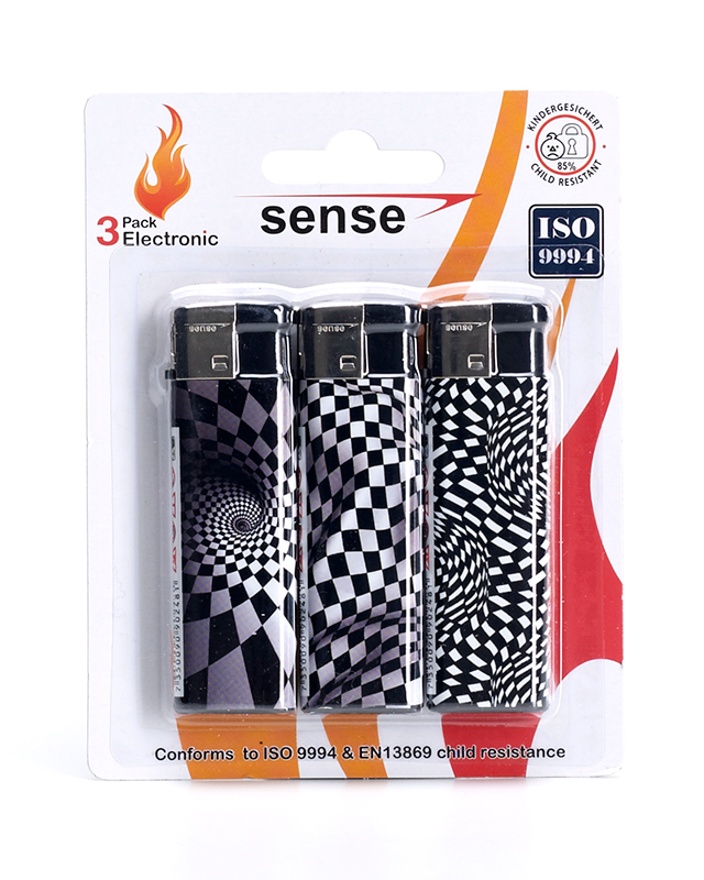 Sense Electronisk Motiv Blister 3pack 24-p *