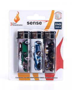 Sense Blister Motiv Bil 3pack 24-p