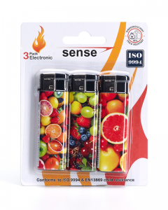 Sense Blister Motiv Frukt 3pack 24-p