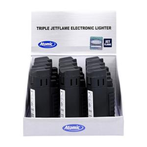 Atomic 3x Jetflame Black Rubber 12-p