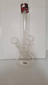 Glasbong 33cm Double Red Dragon