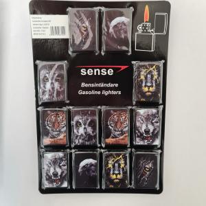 Bensintändare Sense "Animals" 12-p