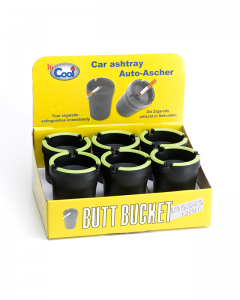 Askfat Butt Bucket Black 6-p