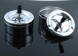 Askfat Snurr Silver 11cm