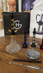 Vattenpipa Aluminium Mix Colors 45cm