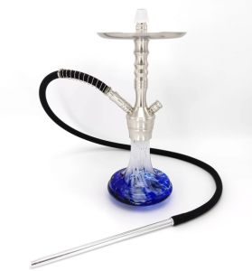 Vattenpipa Aluminium Blå 48cm