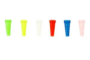 Plastmunnstycke för vattenpipa 3,7cm 100-p