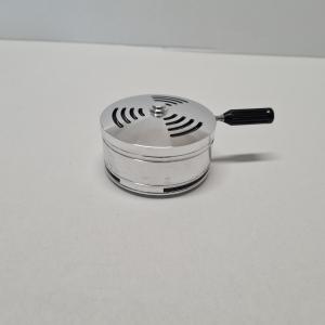 Kolhållare Metall med lock Stor