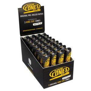 Cones Kingsize Display 3-pack 32-p