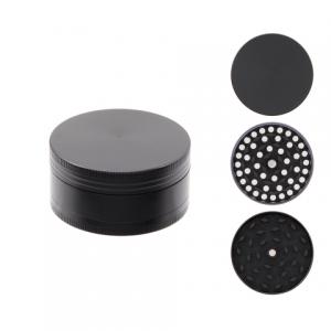 Grinder Metall 3-delars Stor "Black" 6-p