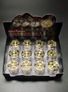 Grinder Metall 3-D "Bullets" 12-p