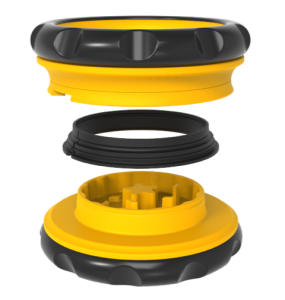 Grinder Plast 2-delars Cones (lösa) *