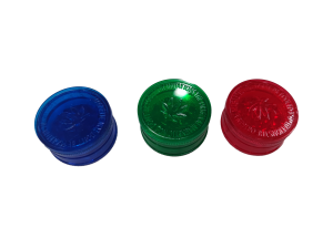 Grinder Plast 3-delars 40mm Colors 48-p