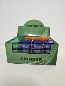 Grinder Plast 3-delars 40mm Colors 48-p